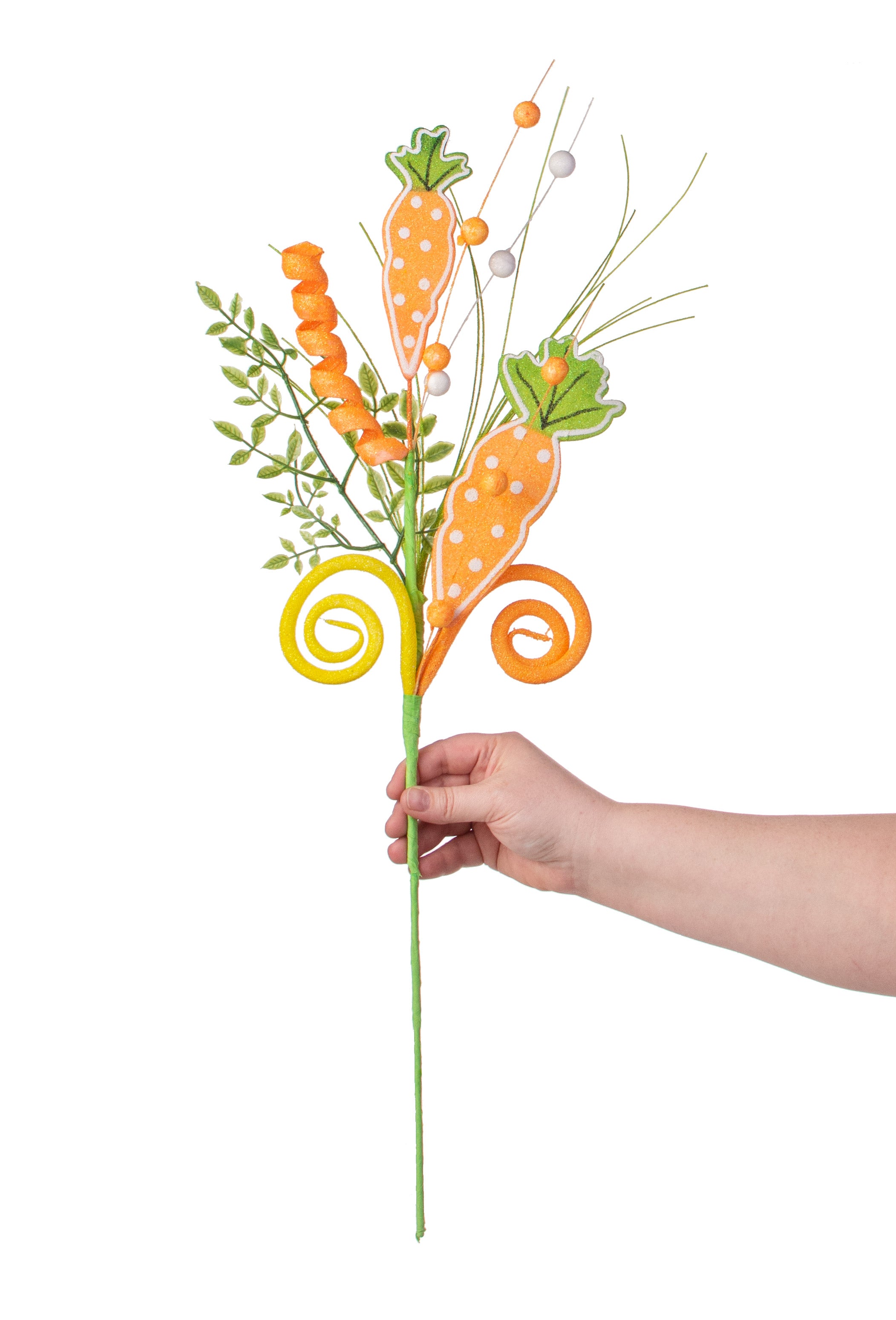 27" Polka Dot Carrot Spray detail photo 3
