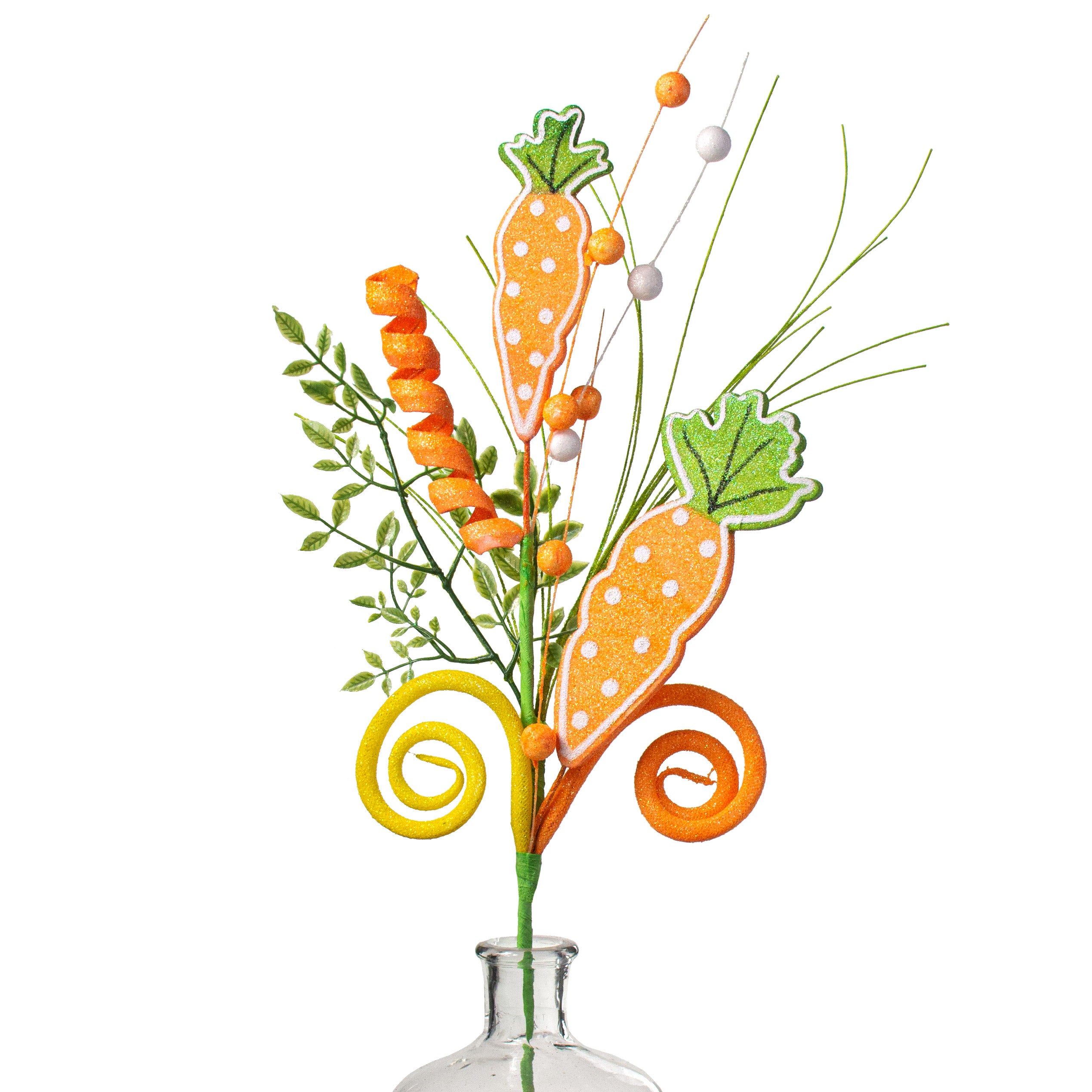 27" Polka Dot Carrot Spray Item Number: 62373OR