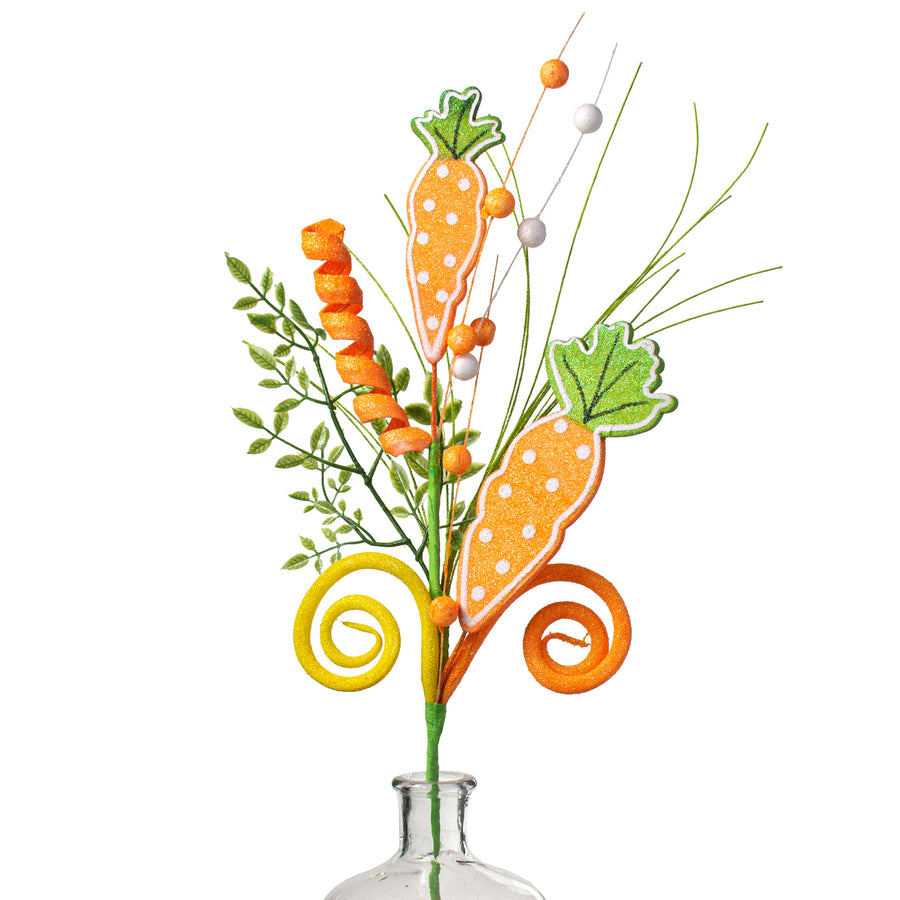 27" Polka Dot Carrot Spray Item Number: 62373OR