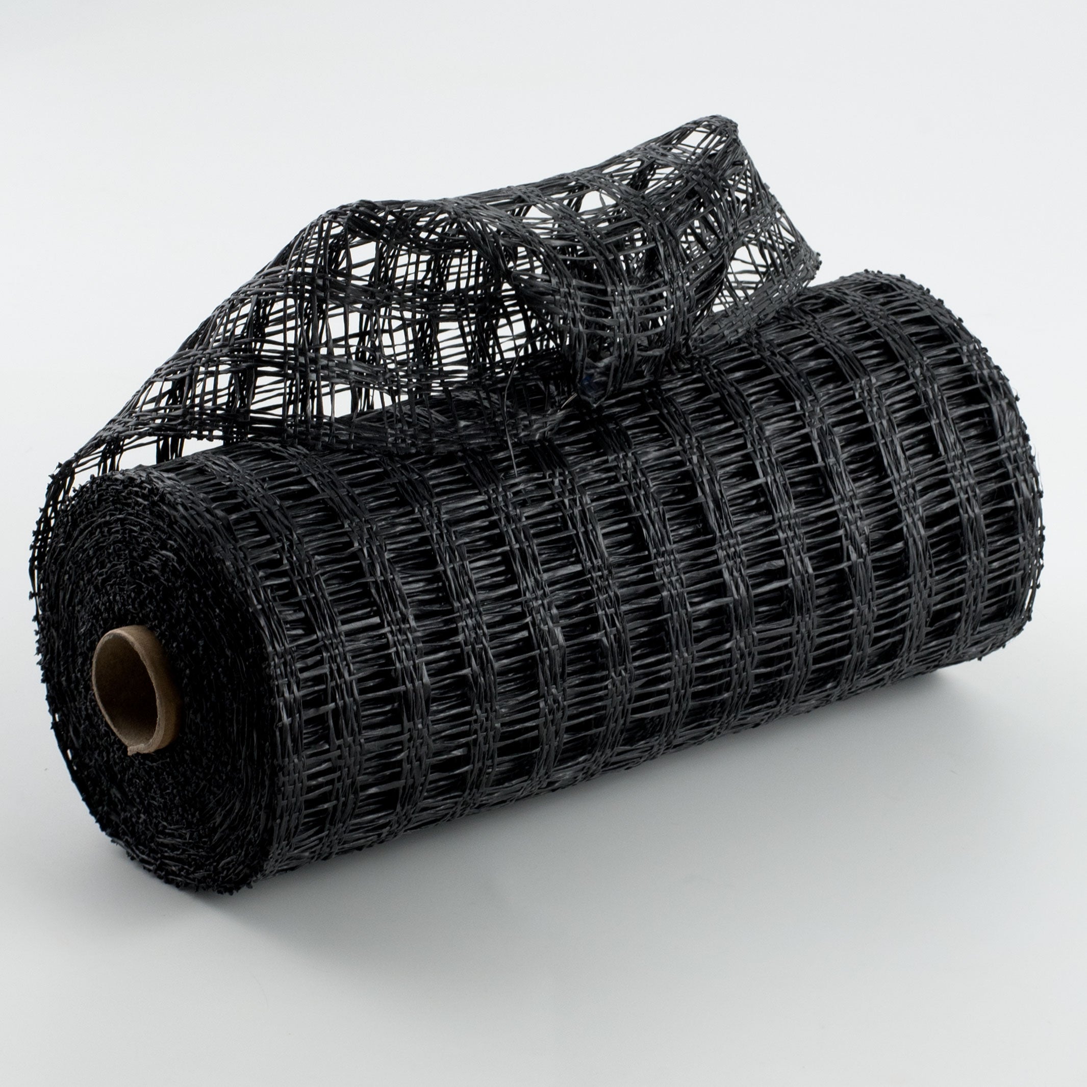 10" Poly Burlap Check Mesh: Black Item Number: RP812802