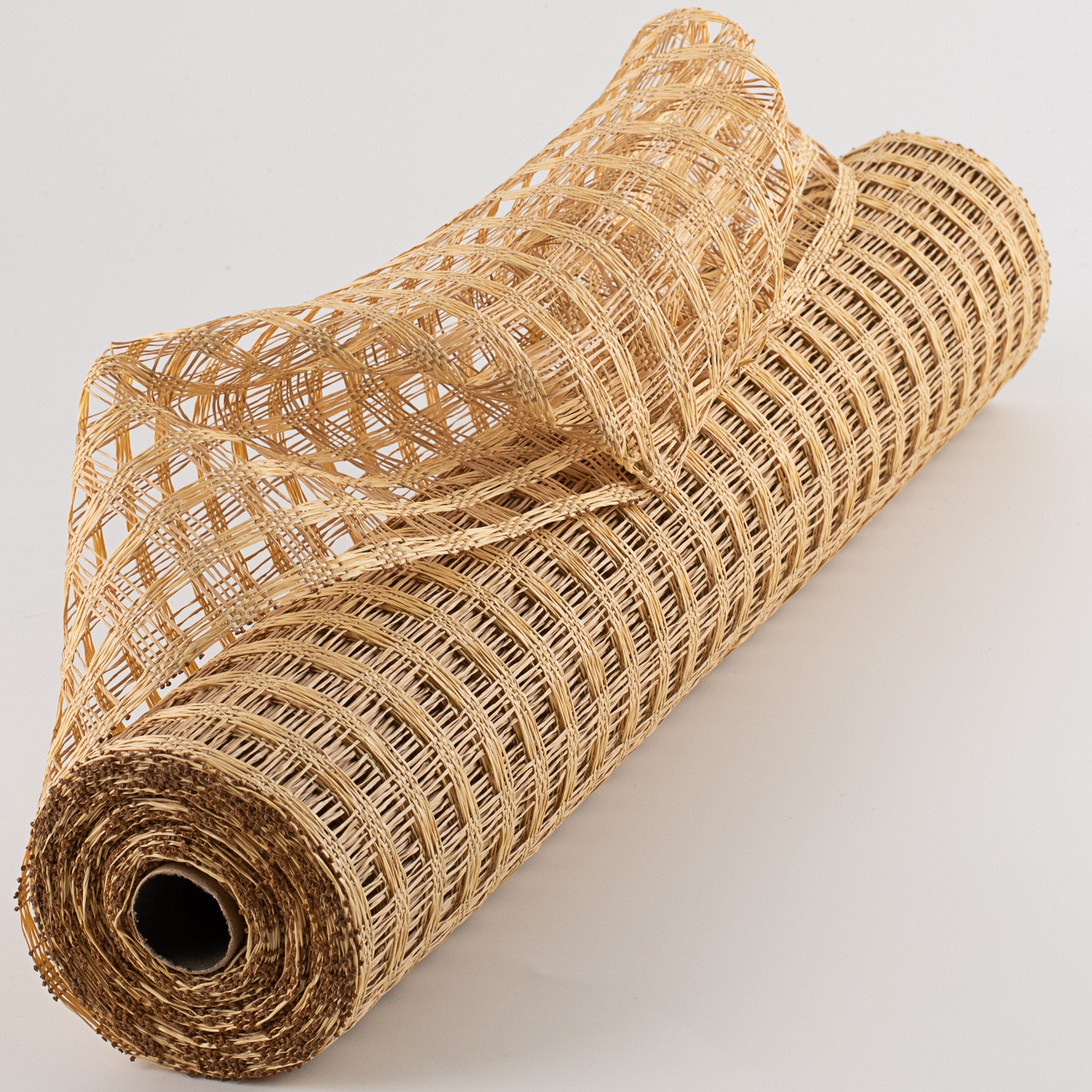 21" Poly Burlap Check Mesh: Buff & Beige Item Number: RP9121F5