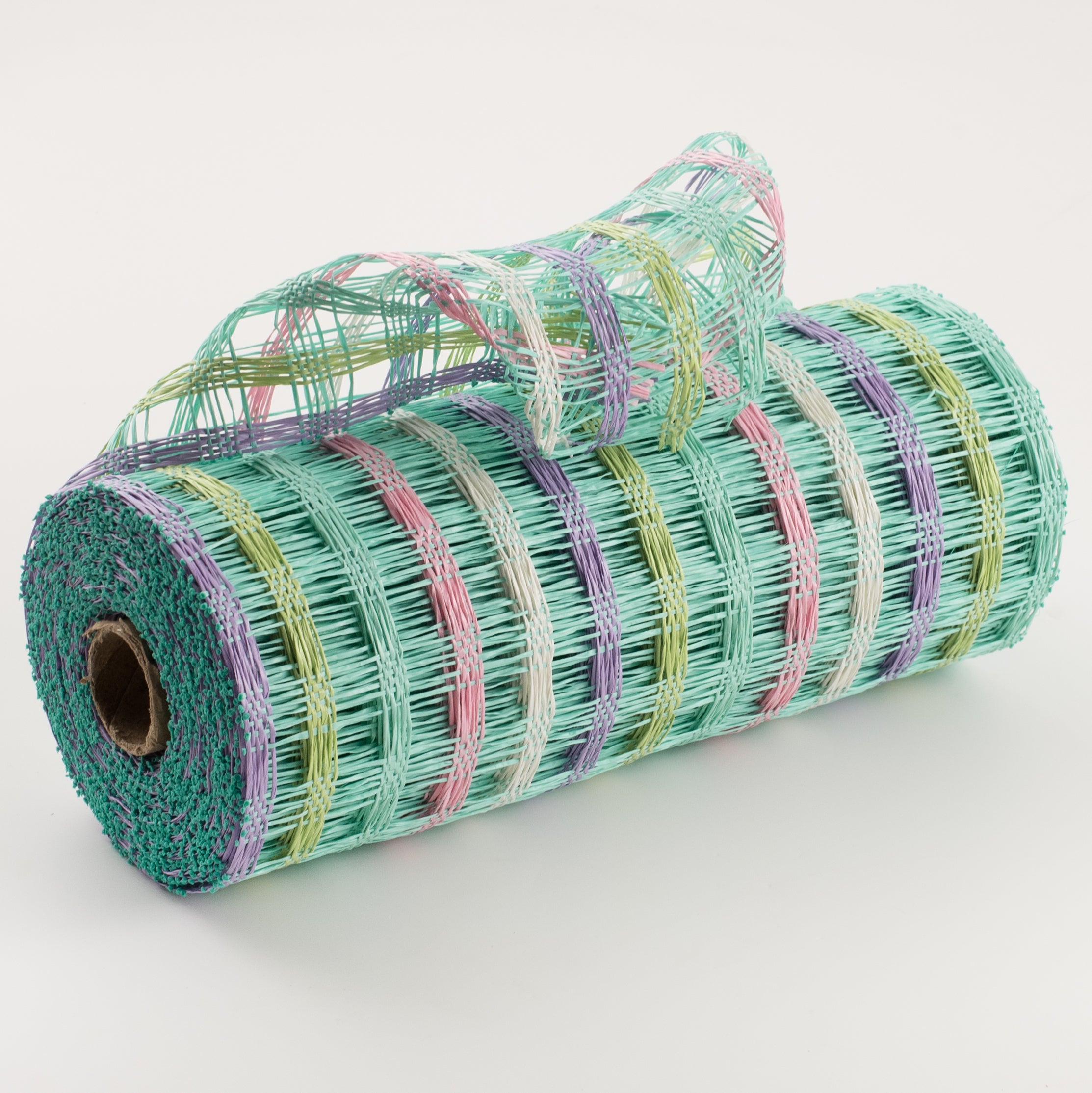 10" Poly Burlap Check Mesh: Mint, White, Pink, Fresh Green, Lavender Item Number: RP8162N5
