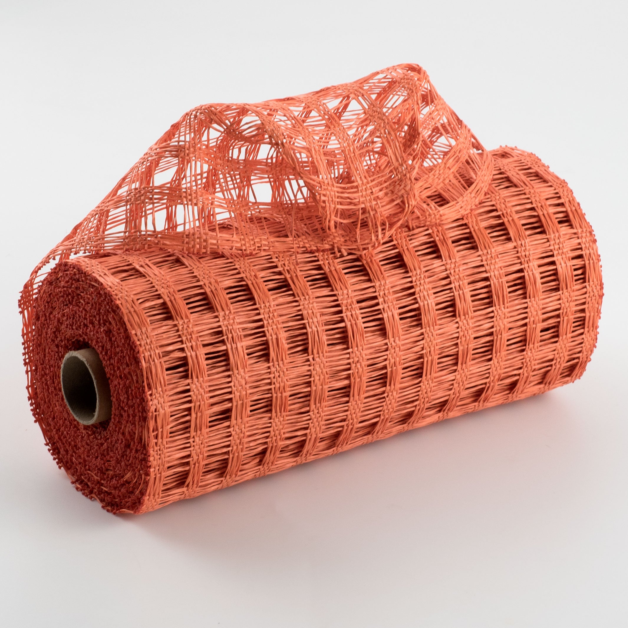 10" Poly Burlap Check Mesh: Orange Item Number: RP812820