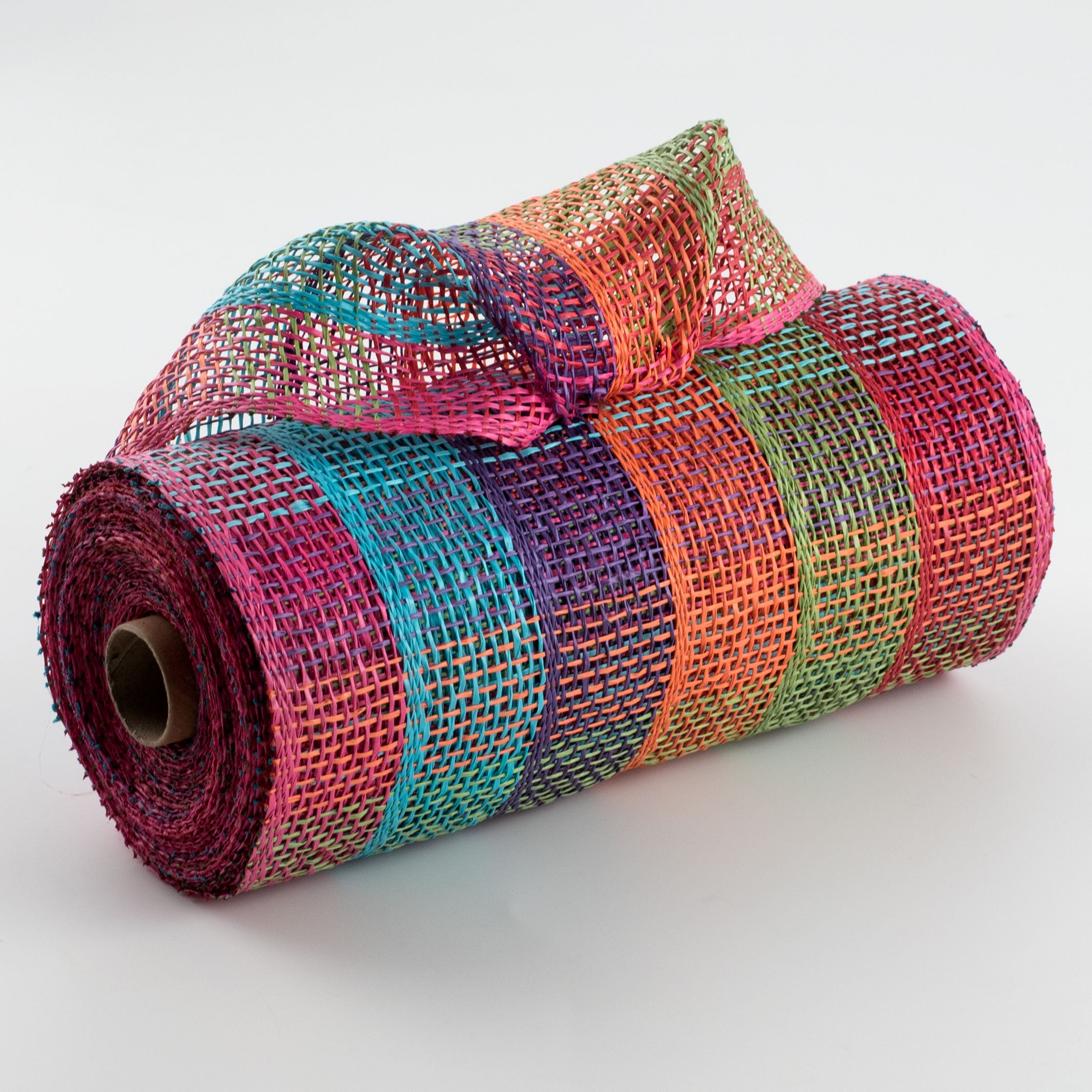 10" Poly Burlap Check Plaid Mesh: Fuchsia, Turquoise, Purple, Orange, Green, Red Item Number: RP8137K5