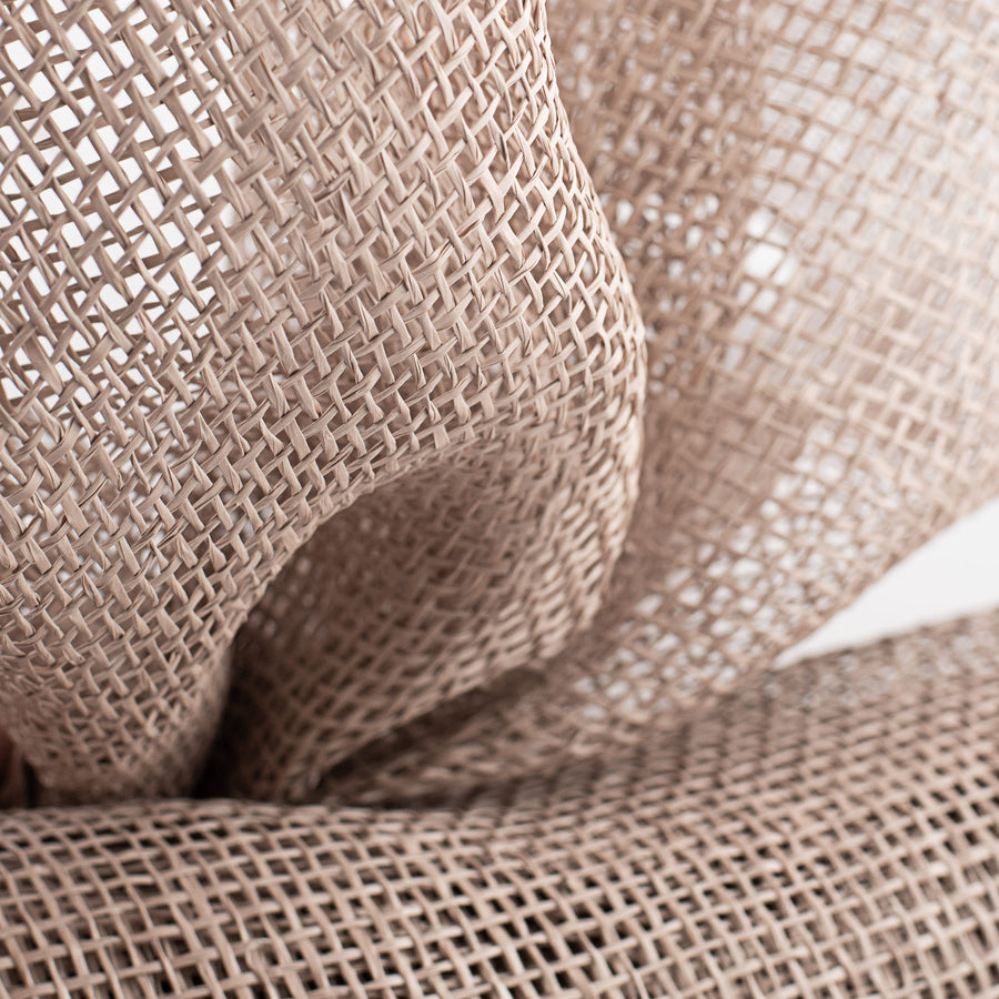 21" Poly Burlap Deco Mesh: Natural Lifestyle Photo