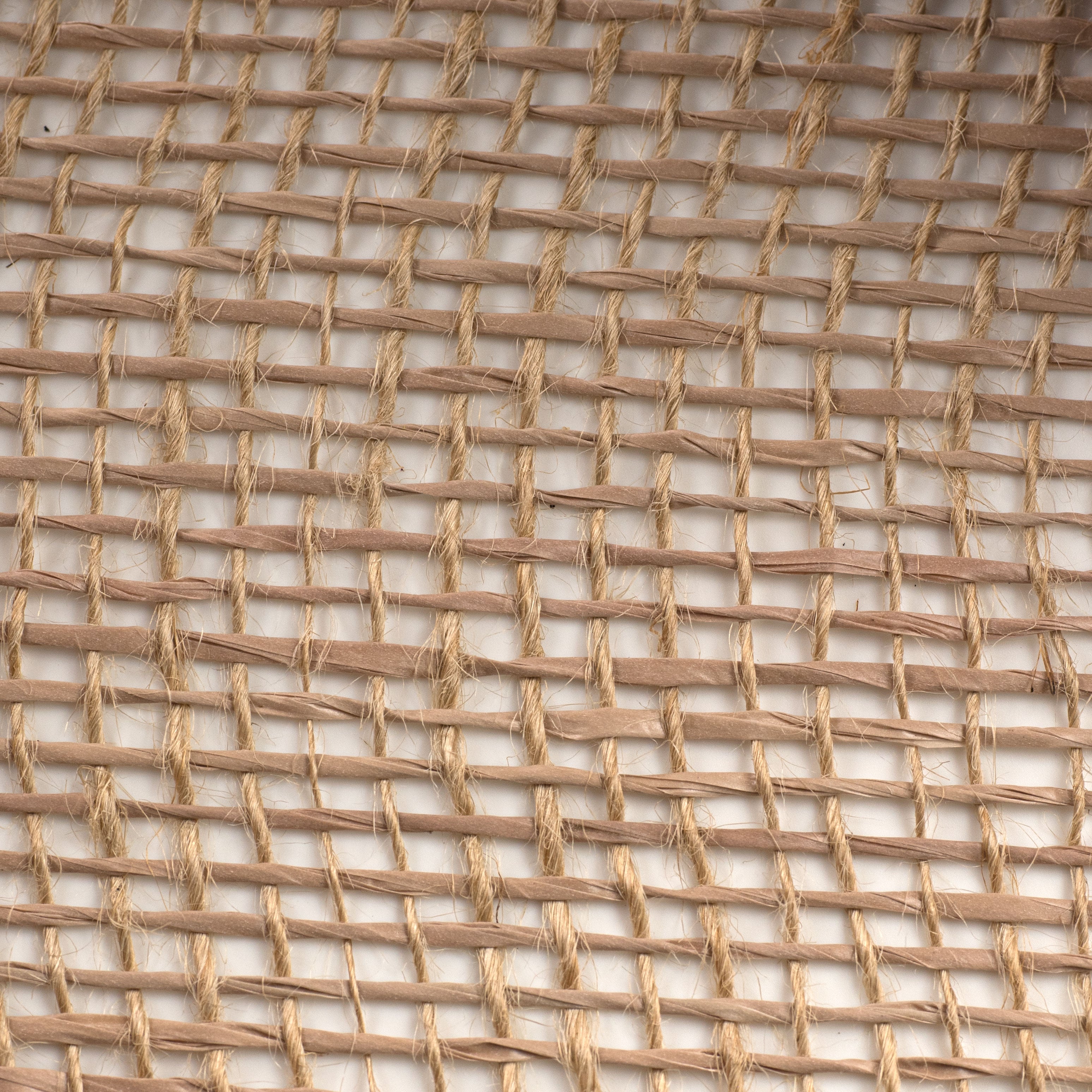 21" Poly Burlap & Jute Mesh: Natural detail photo 3