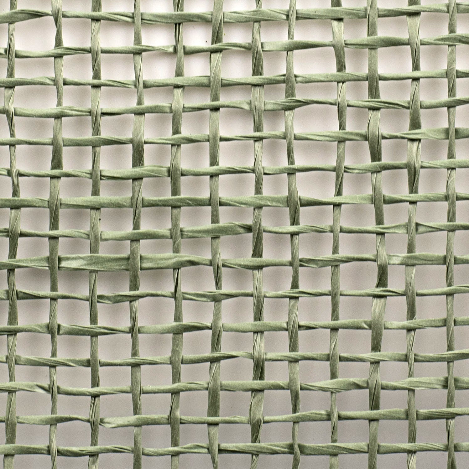 10" Poly Burlap Mesh: Eucalyptus Green detail photo 3