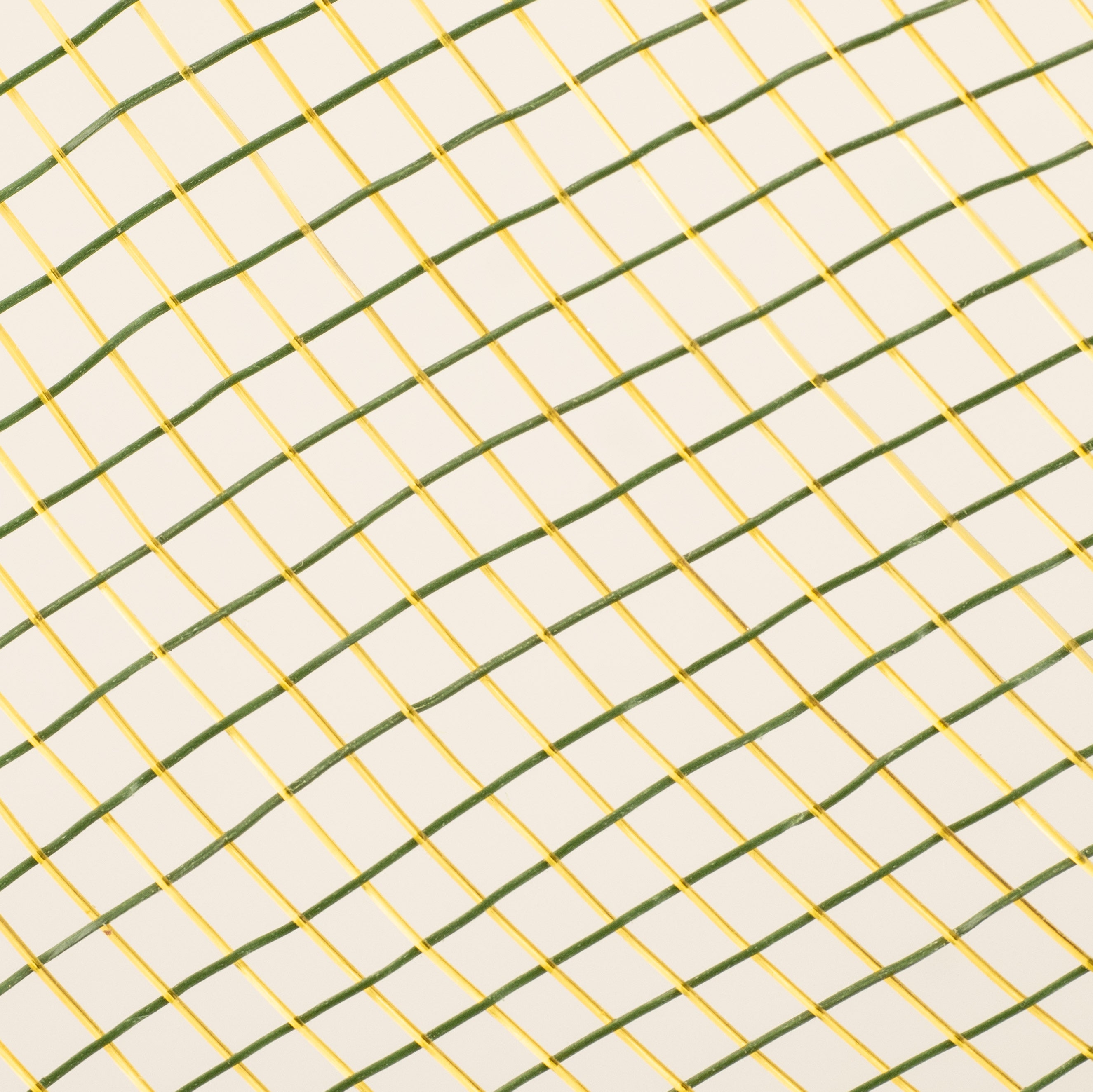 10" Poly Deco Mesh: 2-Tone Moss Green/Gold detail photo 3