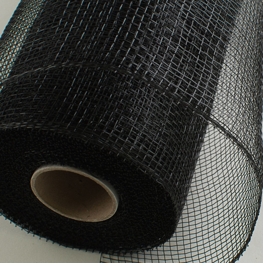 21" Poly Deco Mesh: Black Lifestyle Photo