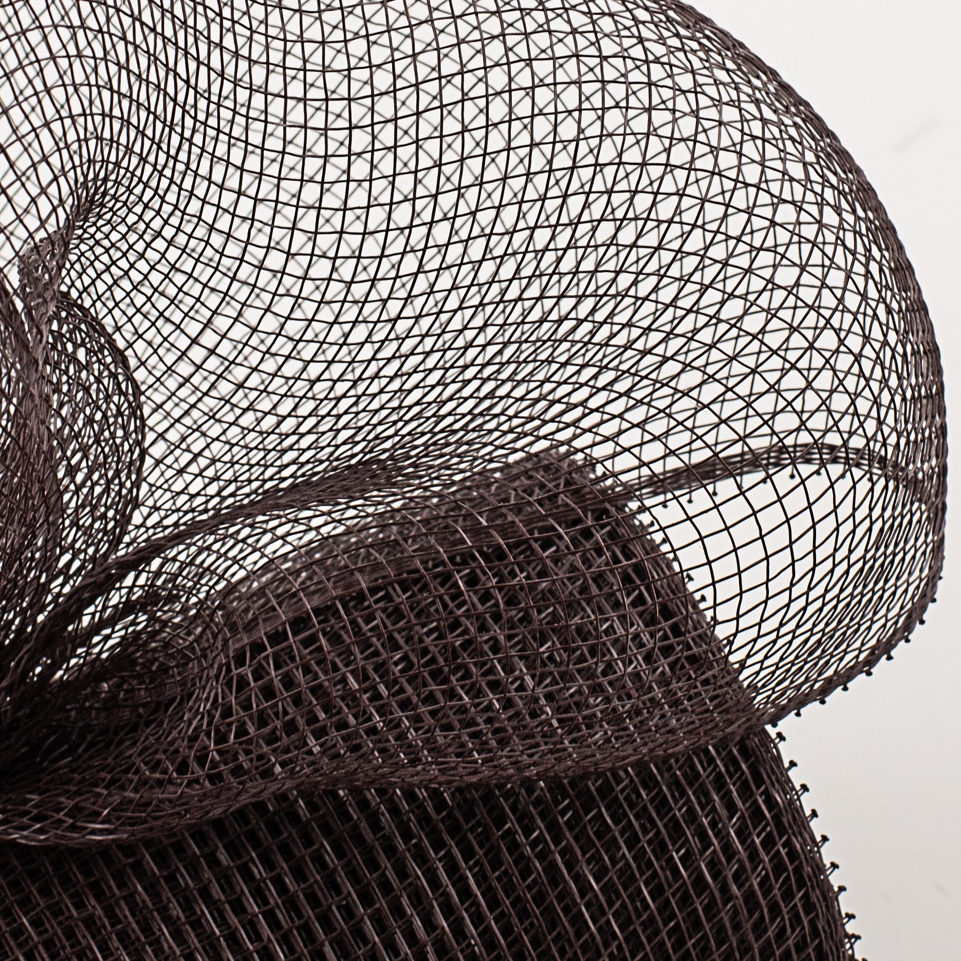 10" Poly Deco Mesh: Brown Lifestyle Photo