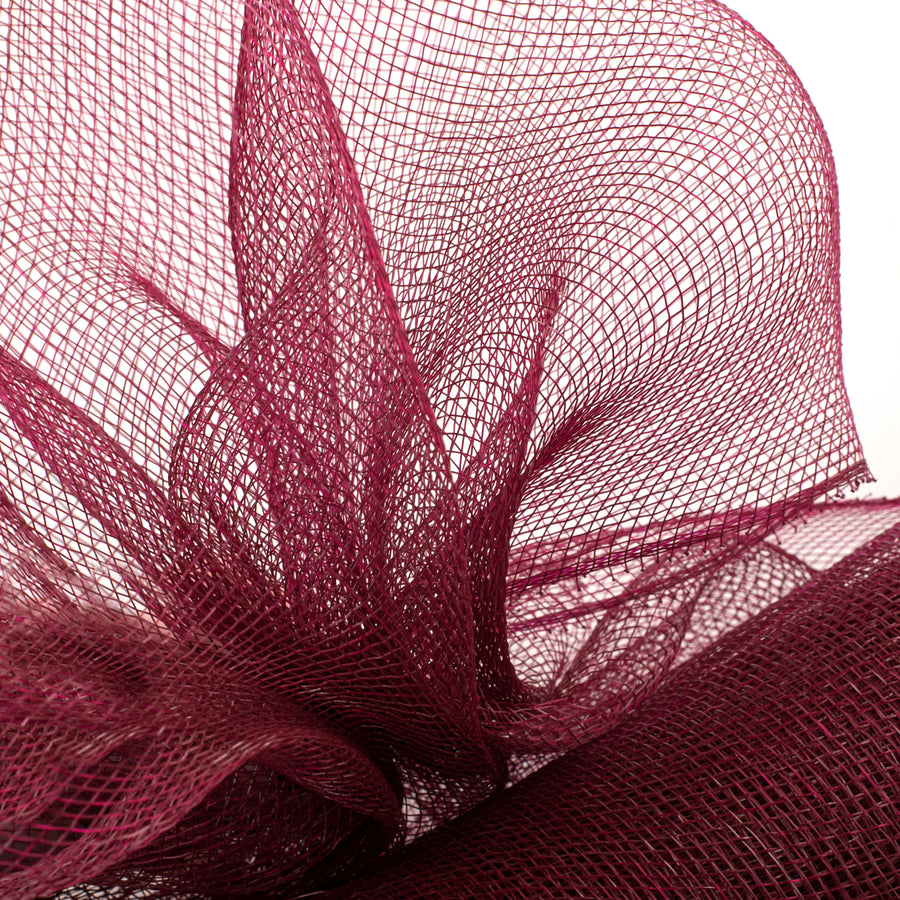 21" Poly Deco Mesh: Burgundy Lifestyle Photo