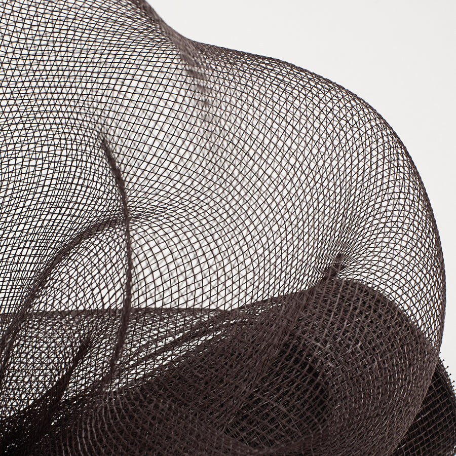 21" Poly Deco Mesh: Chocolate Brown Lifestyle Photo