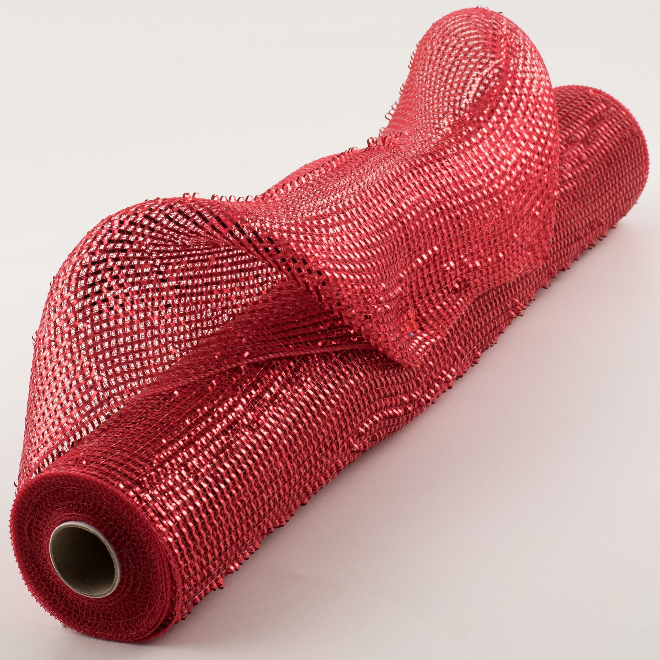 21" Poly Deco Mesh: Deluxe Wide Foil Red Item Number: RE104124