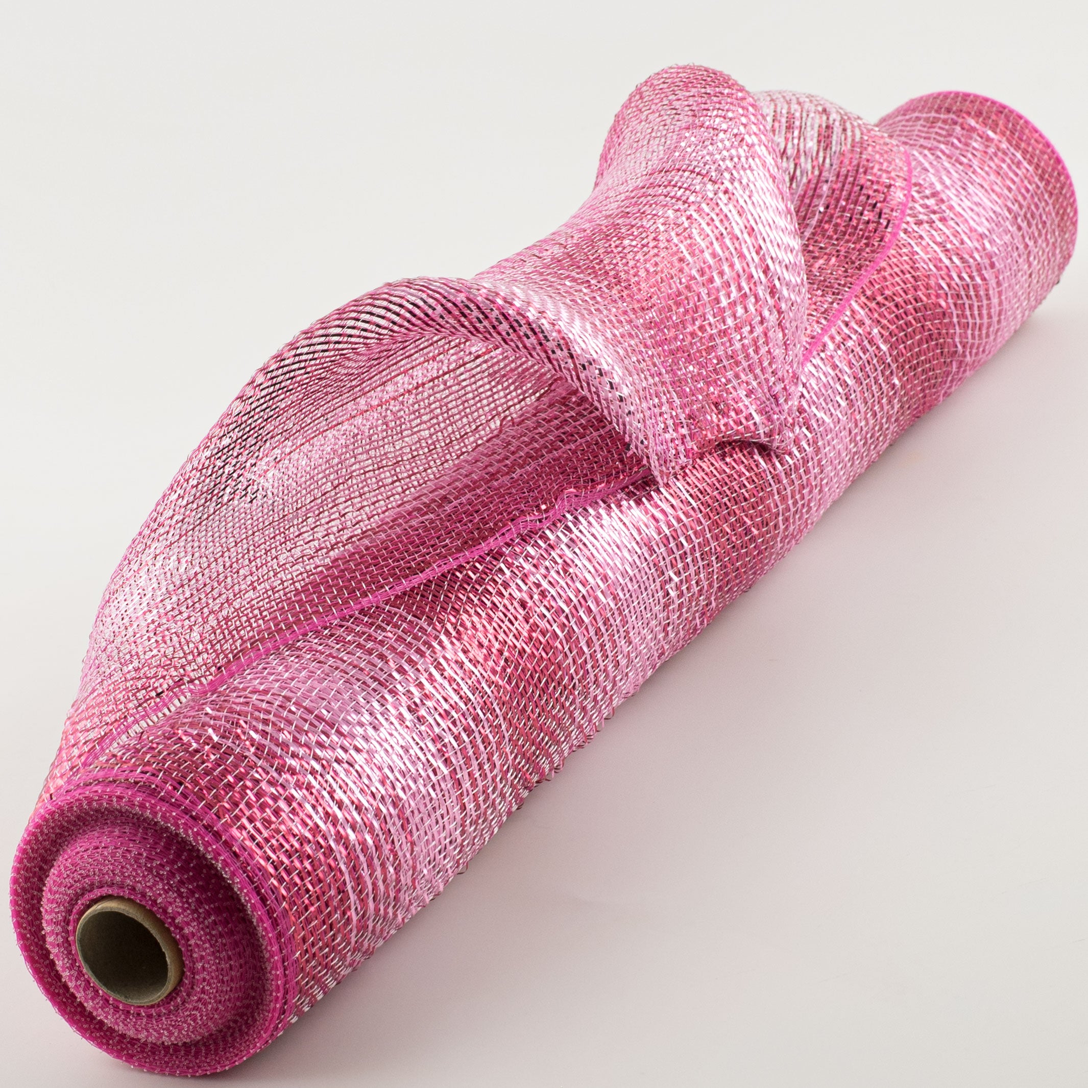 21" Poly Deco Mesh: Fuchsia Metallic Ombré Item Number: XB999-03