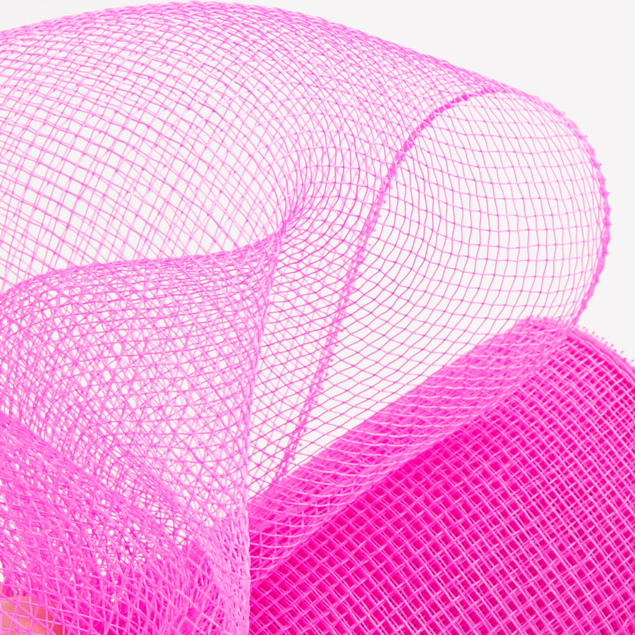 10" Poly Deco Mesh: Hot Pink Lifestyle Photo
