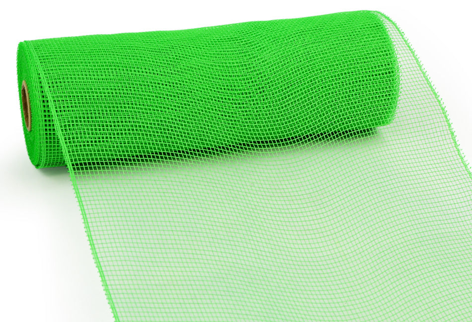 10" Poly Deco Mesh: Lime Green detail photo 4
