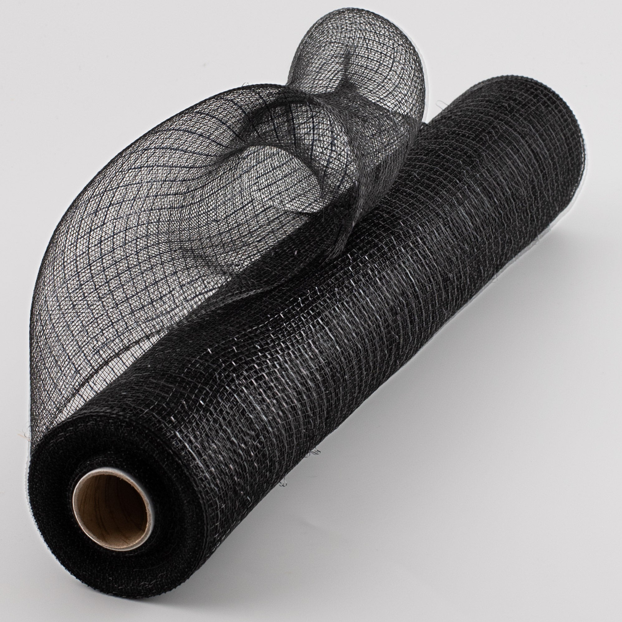 21" Poly Deco Mesh: Metallic Black Item Number: RE100102