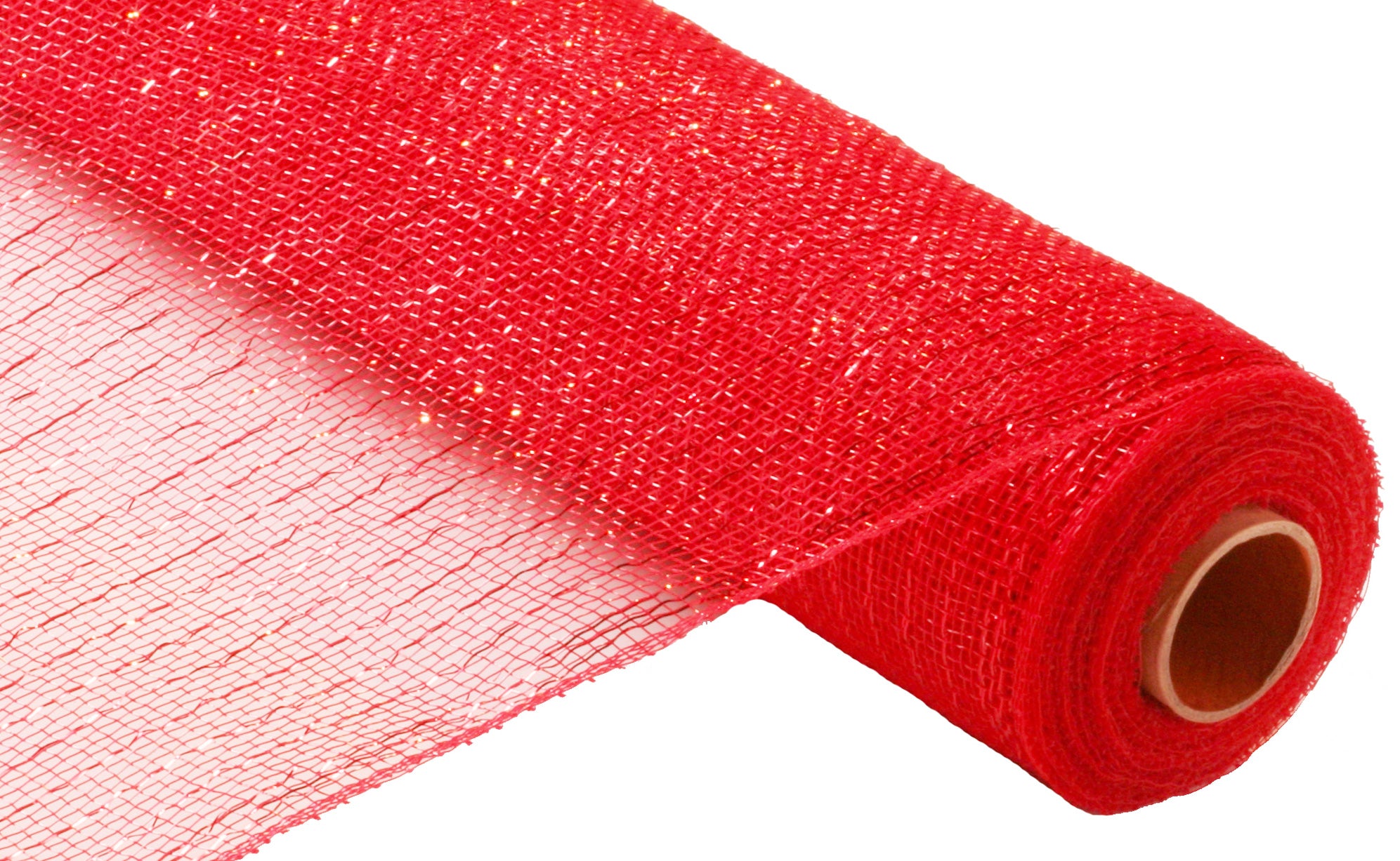 21" Poly Deco Mesh: Metallic Red Item Number: RE100124