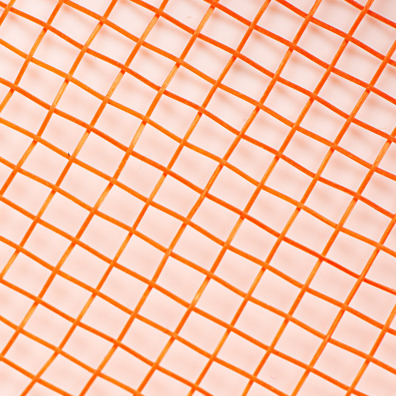 21" Poly Deco Mesh: Orange detail photo 3
