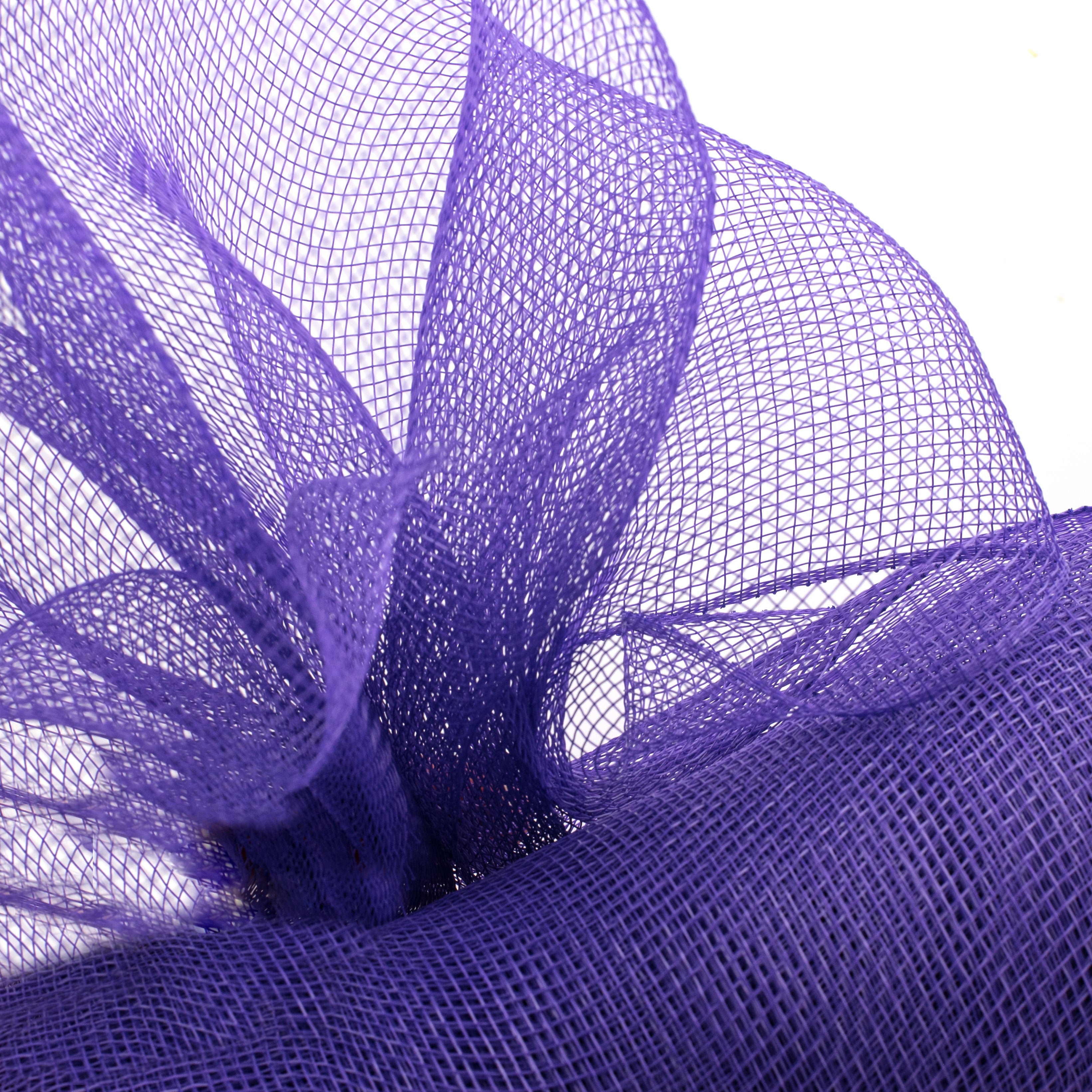 21" Poly Deco Mesh: Purple Lifestyle Photo