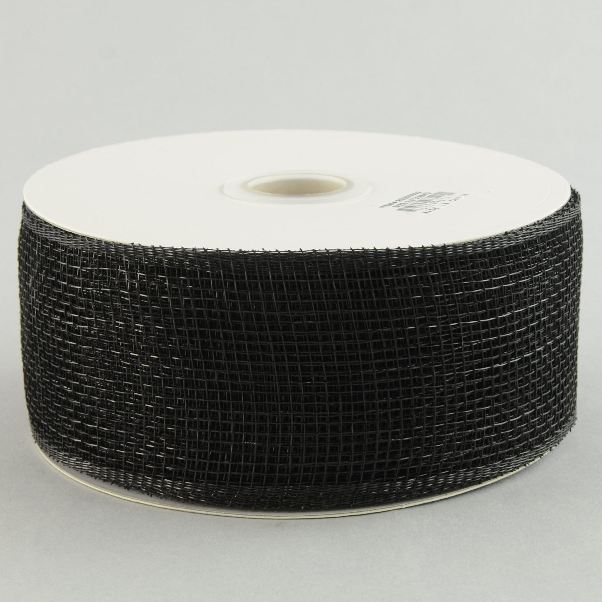 2.5" Poly Deco Mesh Ribbon: Black Item Number: RS200002