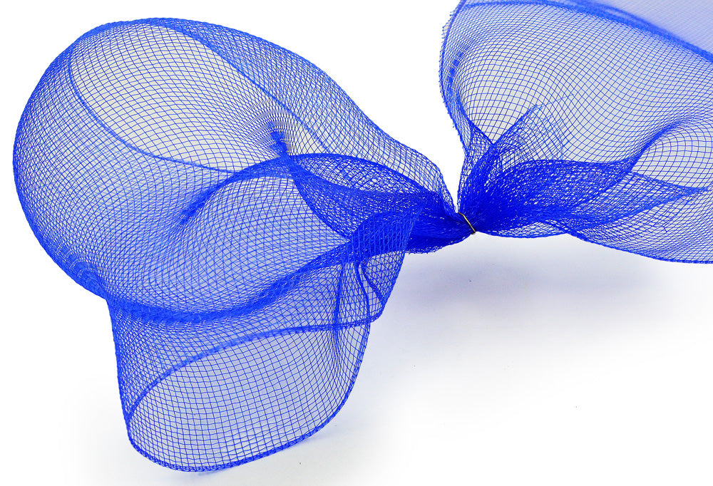 10" Poly Deco Mesh: Royal Blue detail photo 3