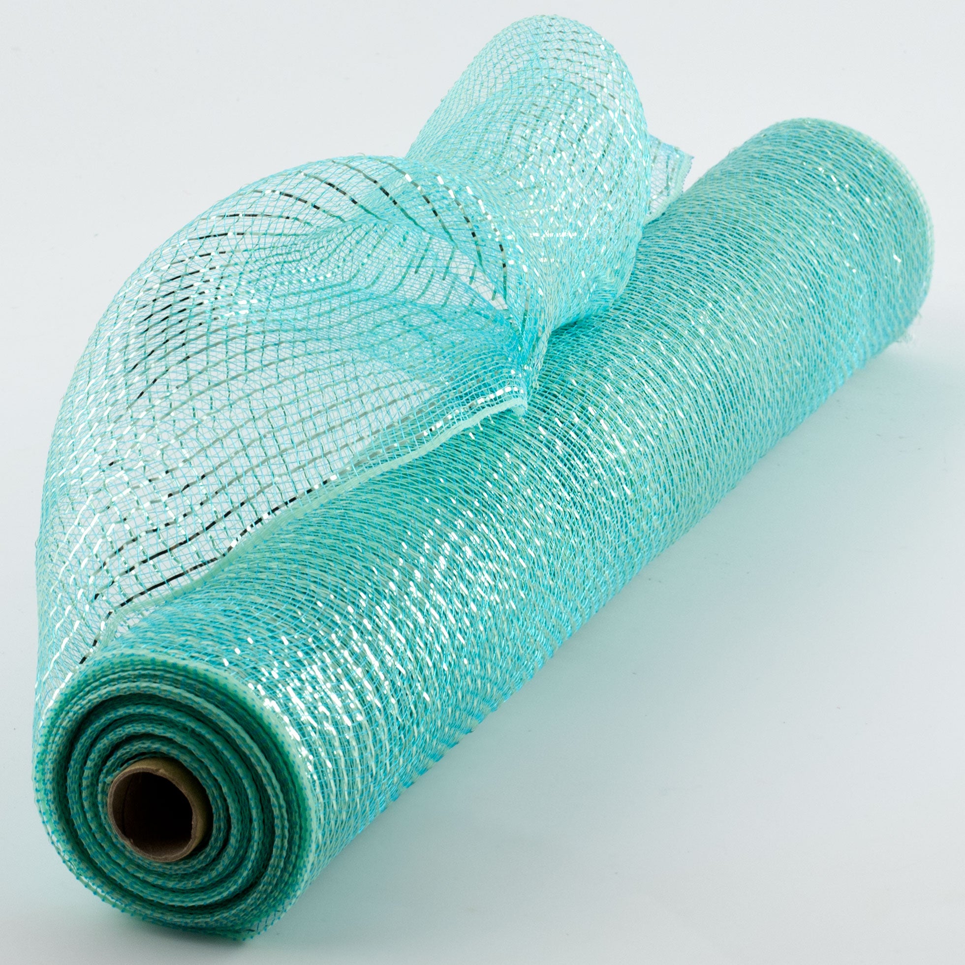 21" Poly Mesh Roll: Metallic Ice Blue Item Number: XB905-05