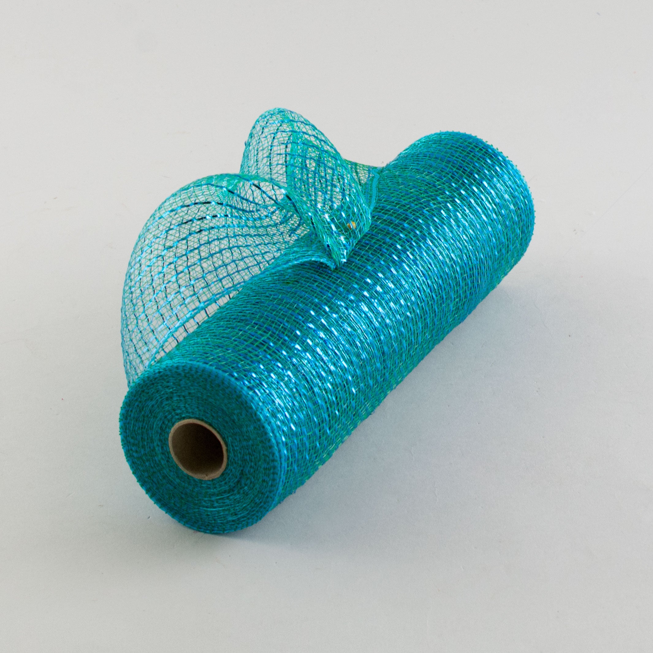 10" Poly Mesh Roll: Metallic Peacock Item Number: XB90510-33