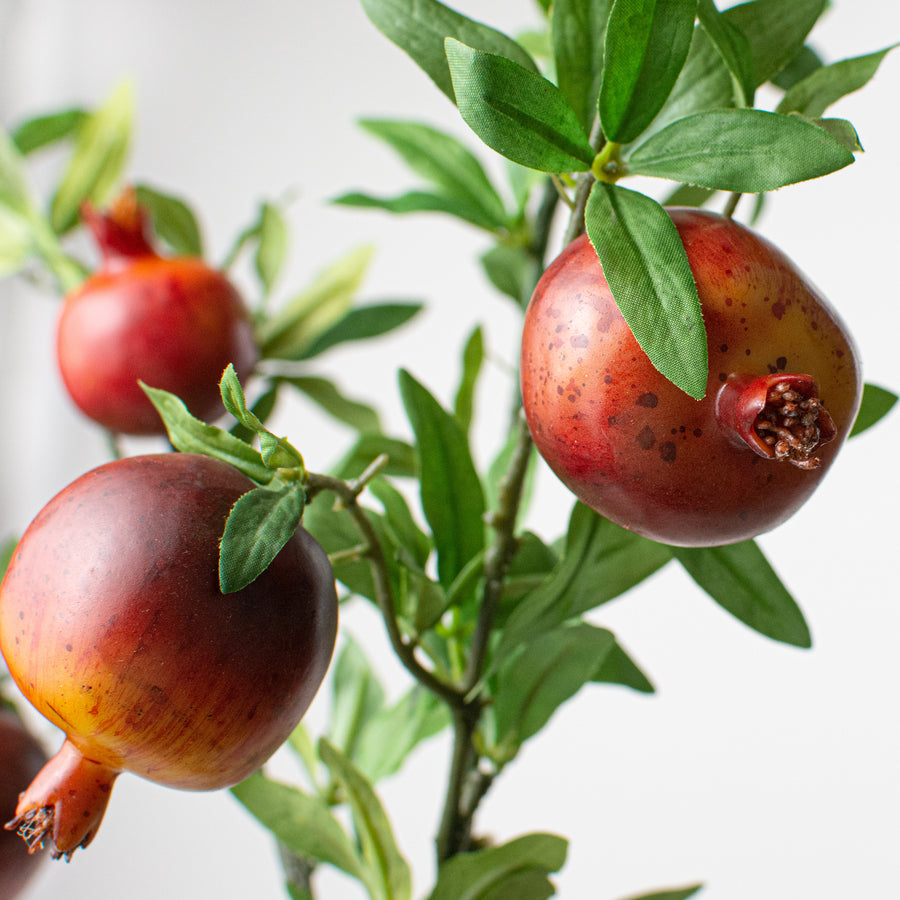 32" Pomegranate Floral Spray: Red Lifestyle Photo