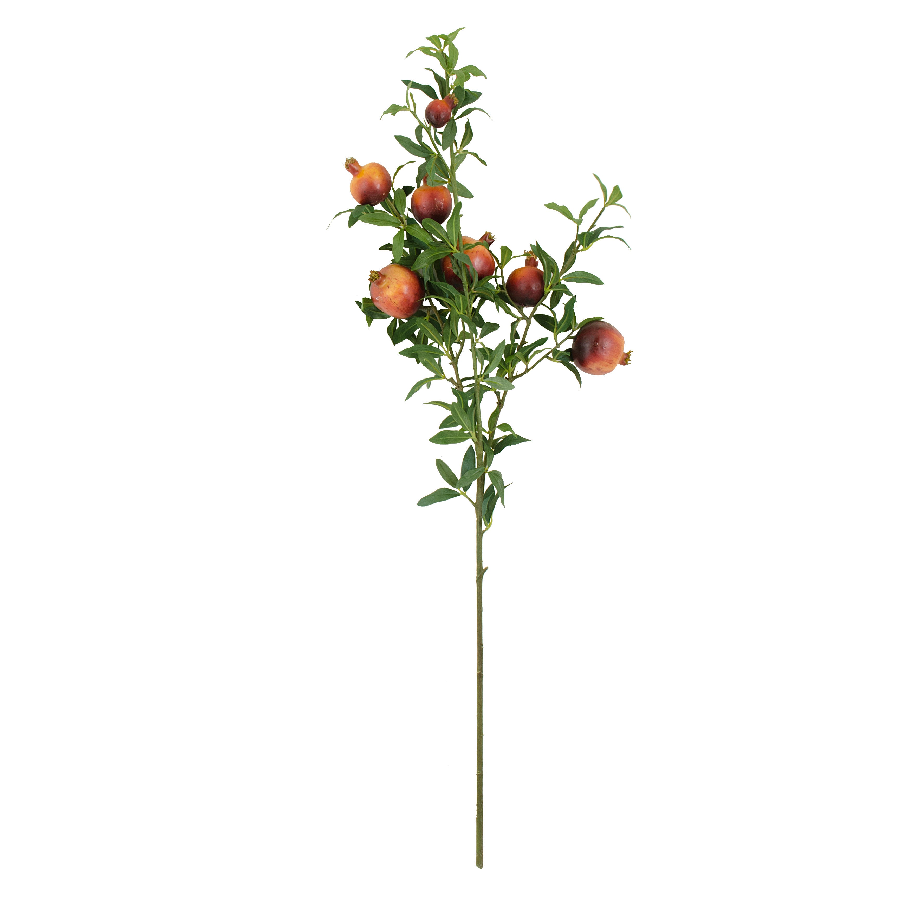 32" Pomegranate Floral Spray: Red detail photo 4