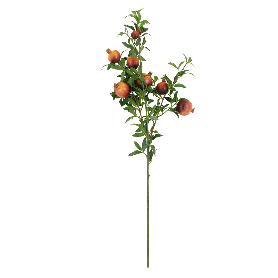 32" Pomegranate Floral Spray: Red detail photo 4