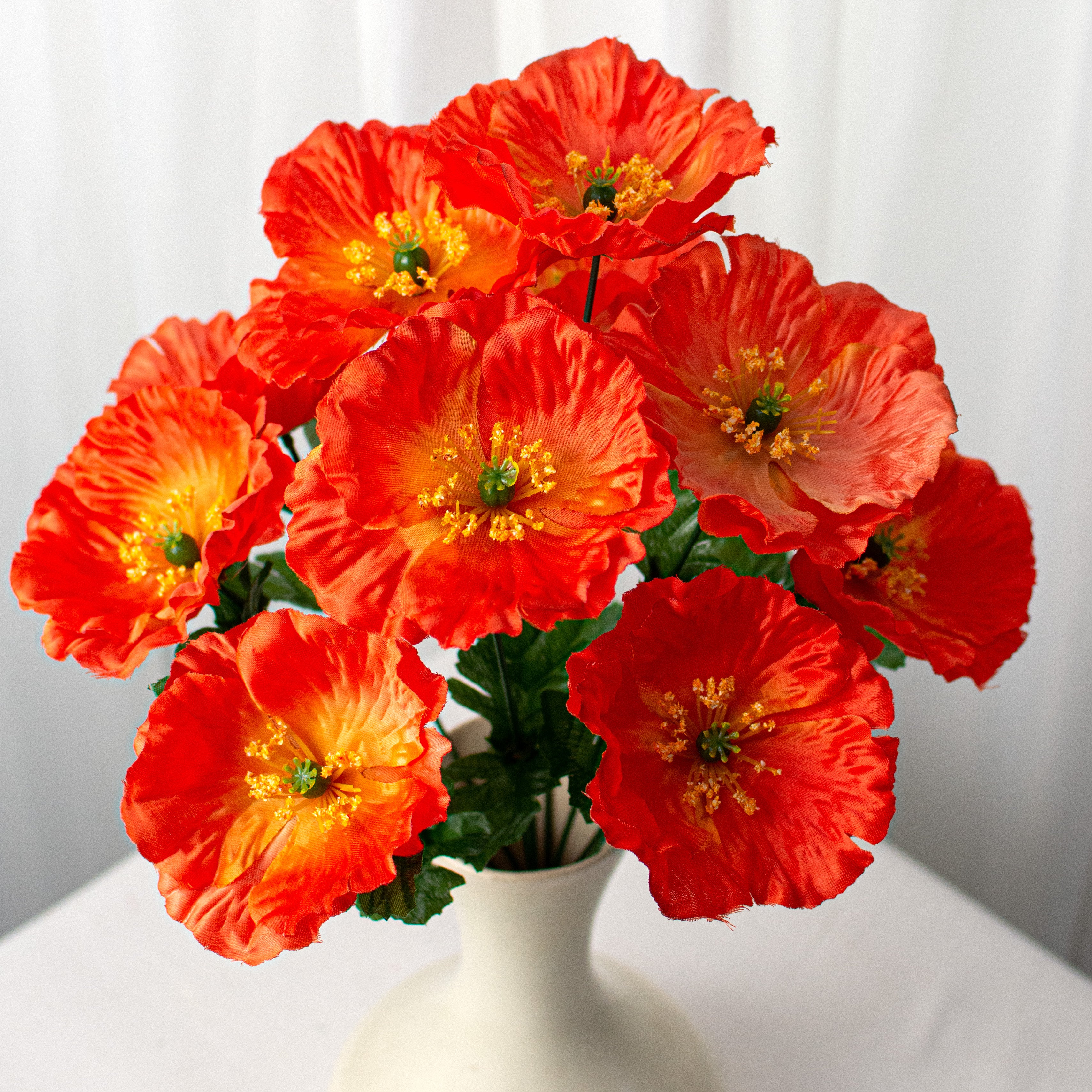 16" Poppy Bush: Orange Item Number: 63350OR
