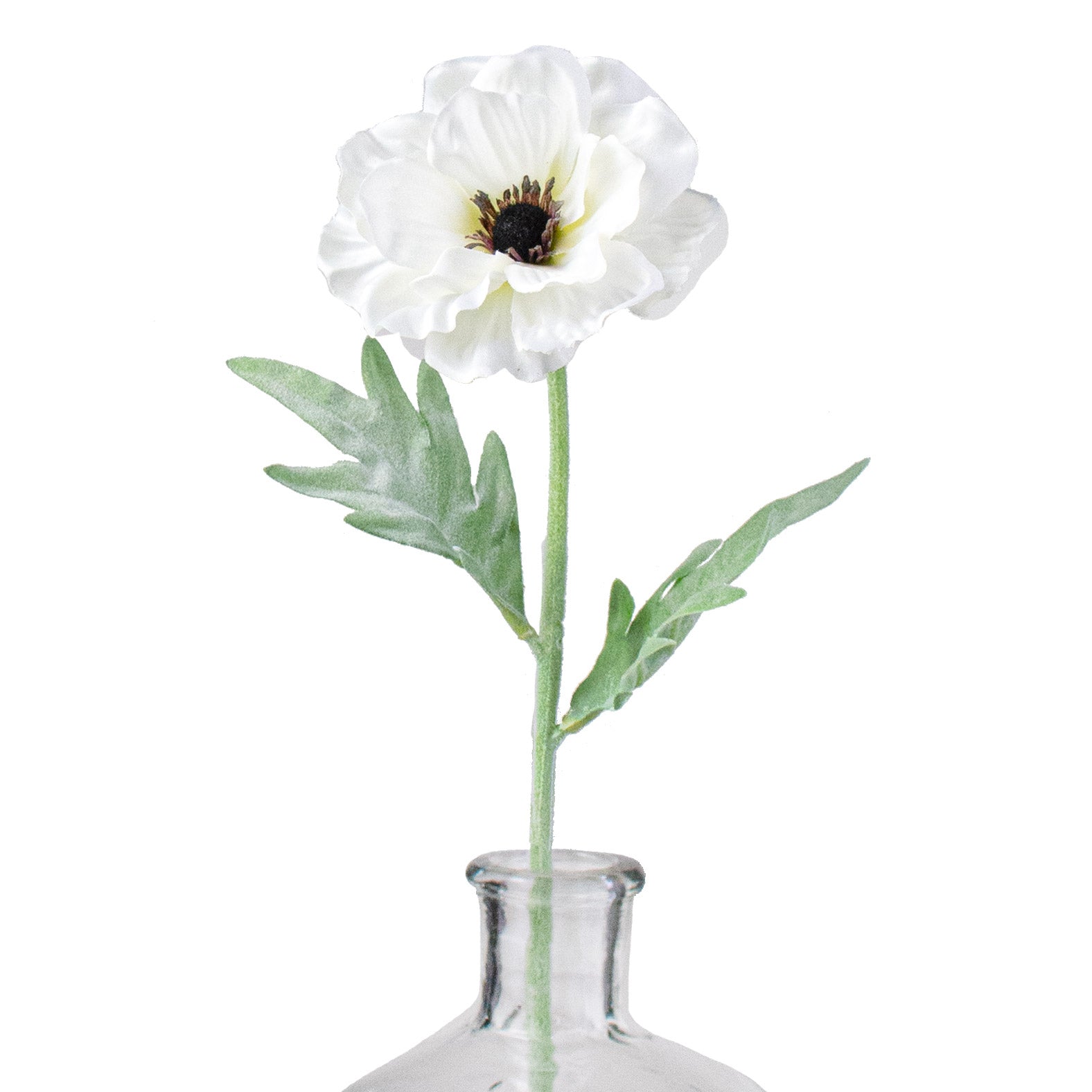 17" Poppy Stem: Cream Item Number: 137037