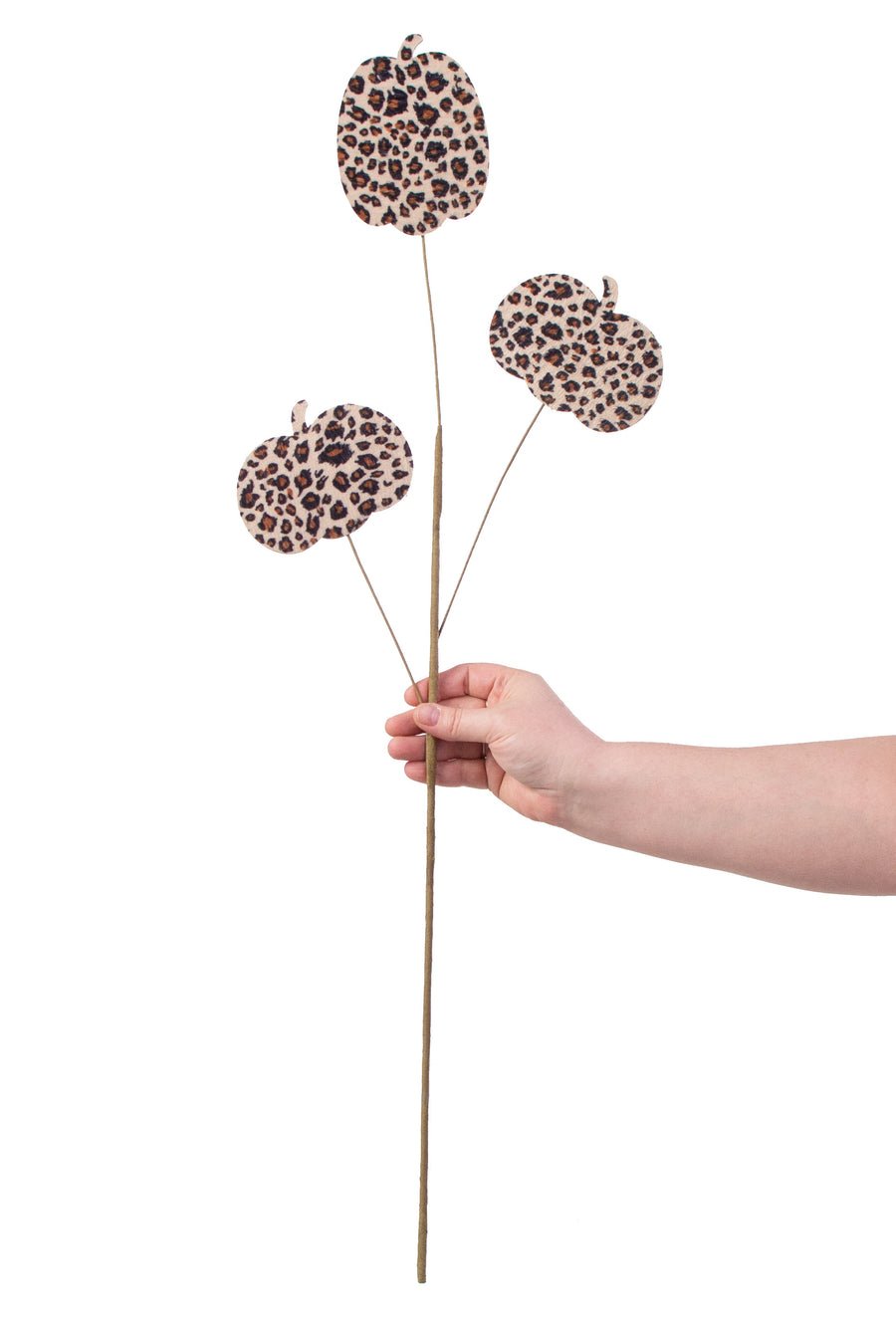 31" Pumpkin Spray: Leopard detail photo 3