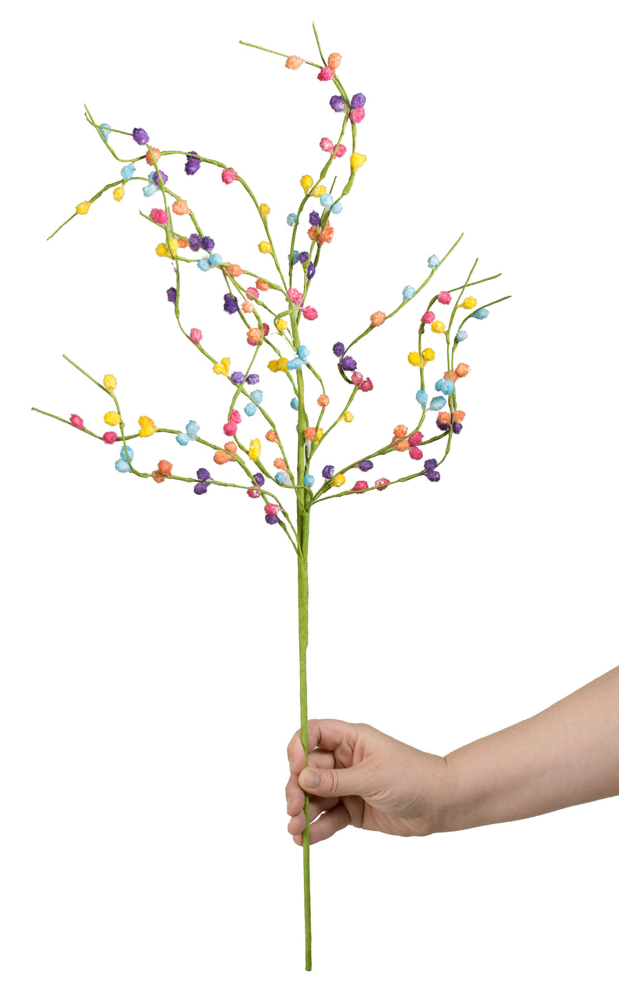 29" Pussy Willow Spray: Spring Multicolor detail photo 3
