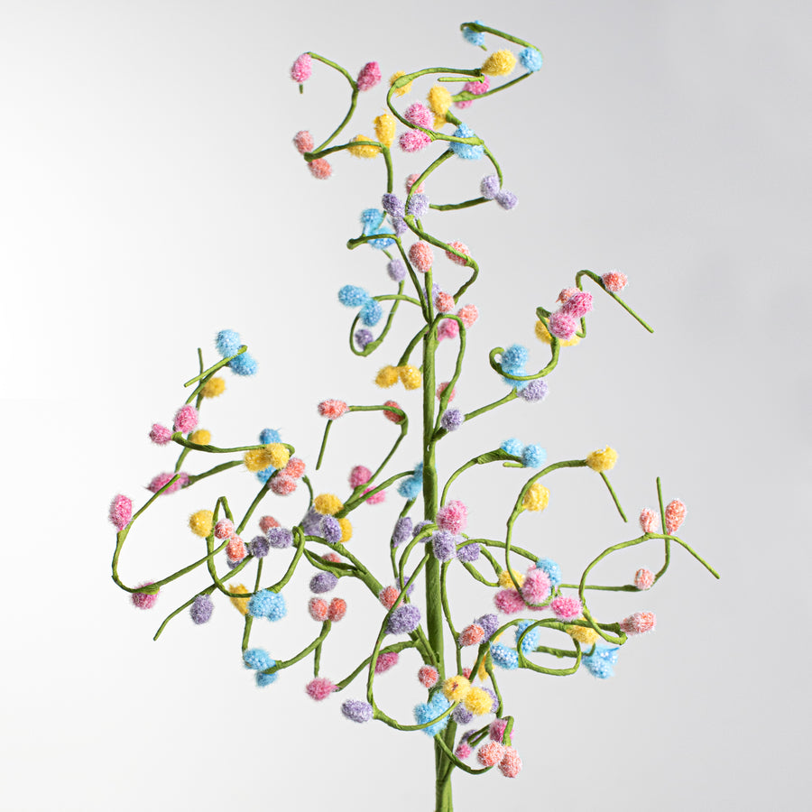 29" Pussy Willow Spray: Spring Multicolor detail photo 4