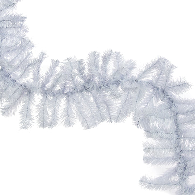 9' PVC Pine Garland: White (201 Tips) Item Number: XX964627