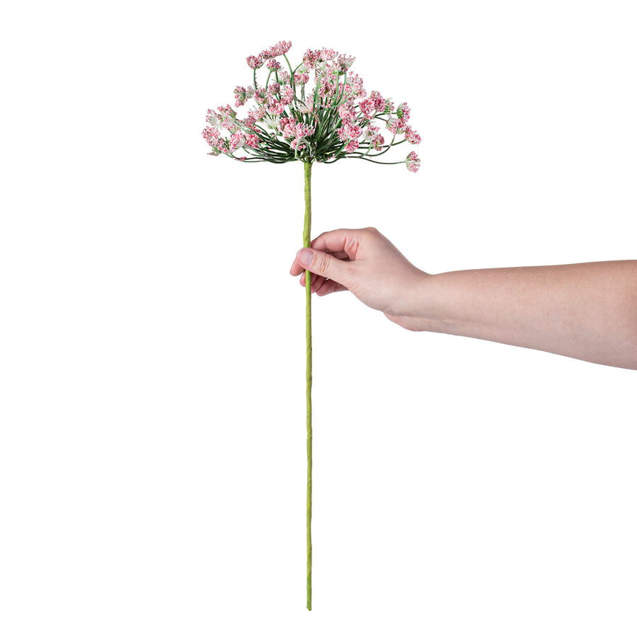 21" Queen Ann Heather Blossom Stem: Pink detail photo 3