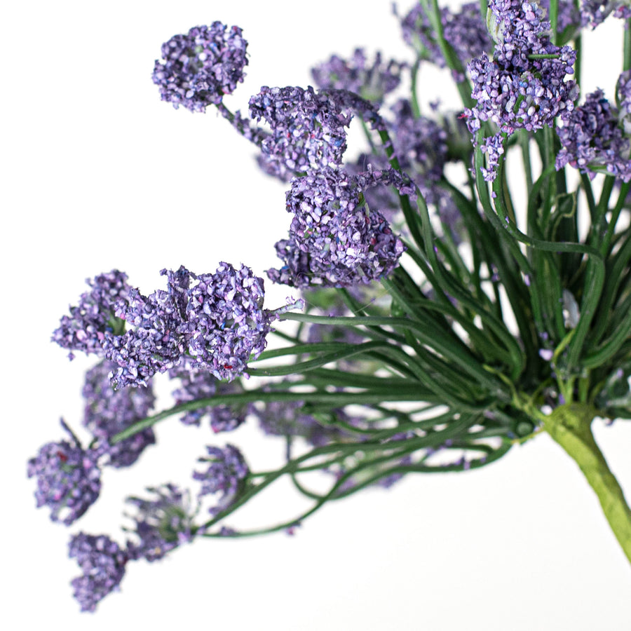 21" Queen Ann Heather Blossom Stem: Purple Lifestyle Photo