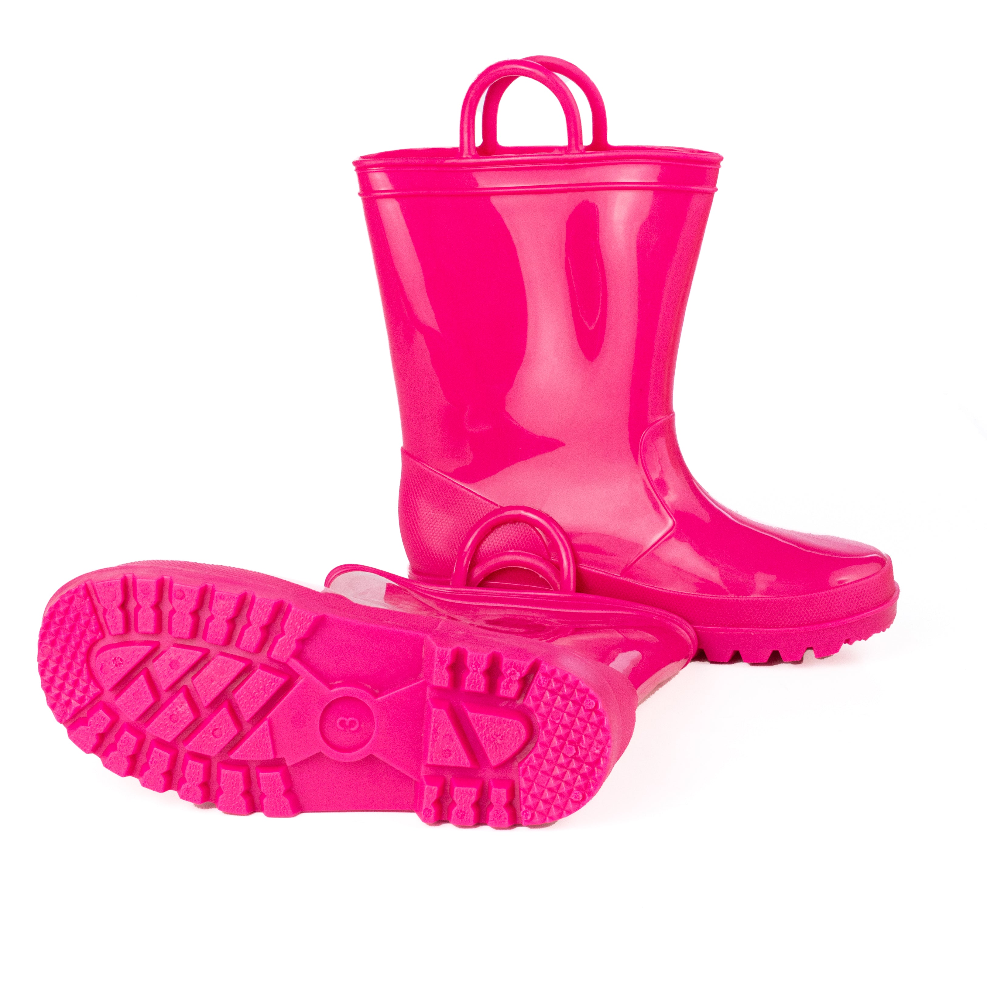 Rain Boot Planters: Hot Pink (Pair) detail photo 5