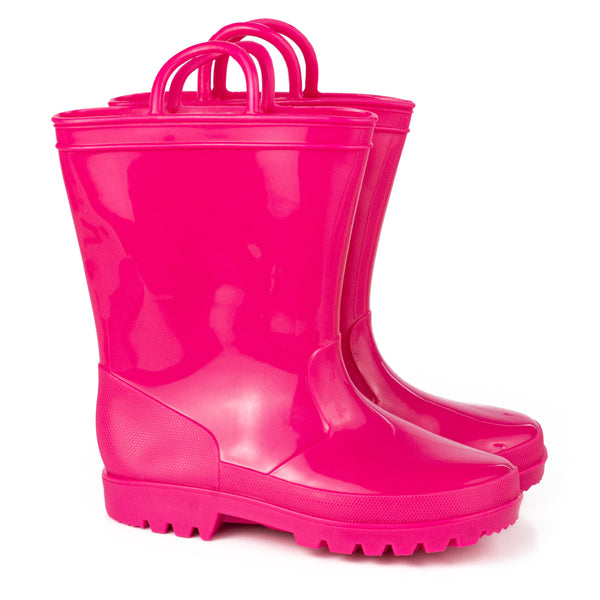 Rain Boot Planters: Hot Pink (Pair)