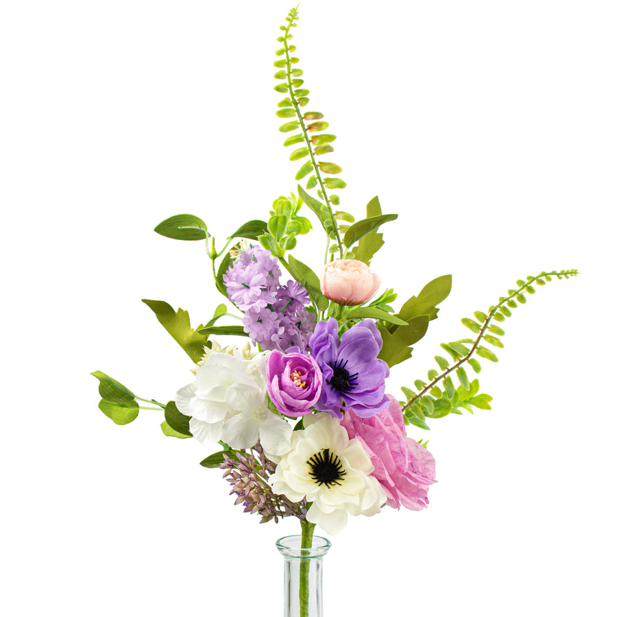 18" Ranunculus Lilac Bush Item Number: 64106