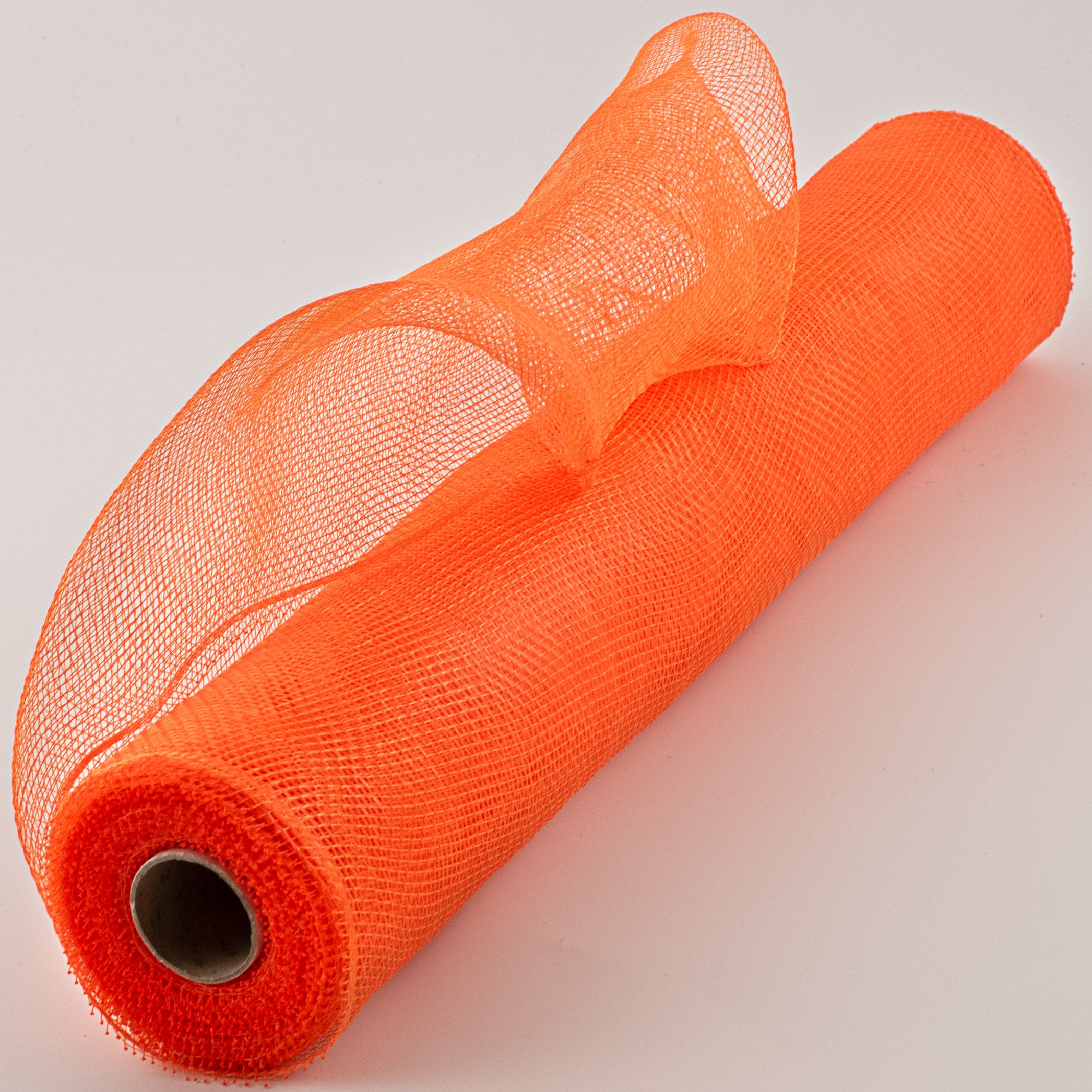 21" Poly Deco Mesh: Orange