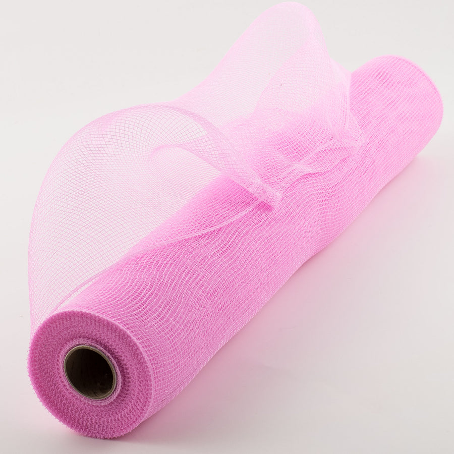 21" Poly Deco Mesh: Light Pink
