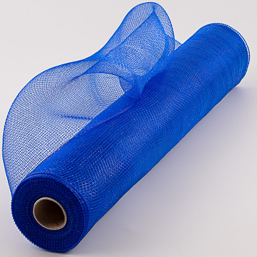 21" Poly Deco Mesh: Royal Blue