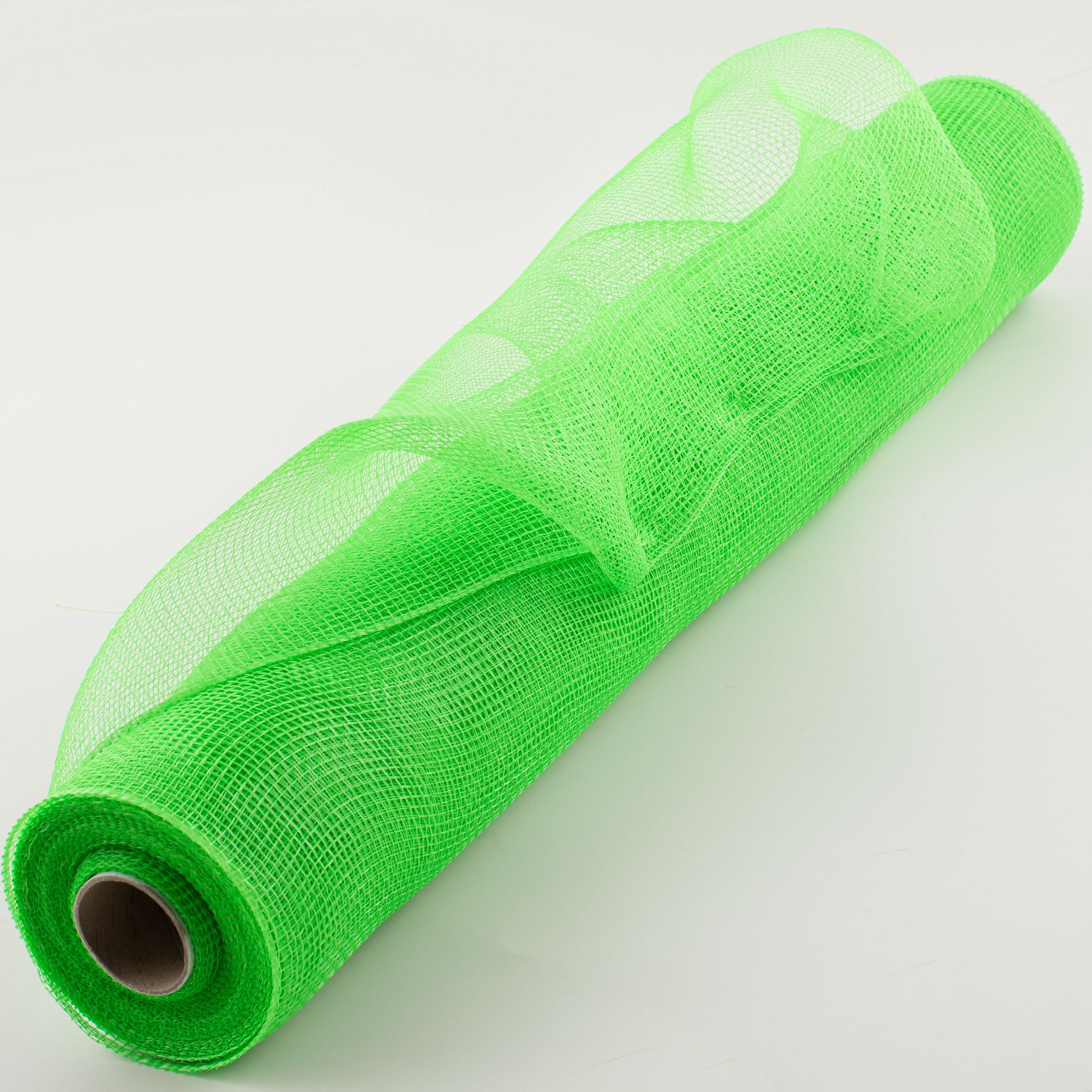21" Poly Deco Mesh: Lime Green