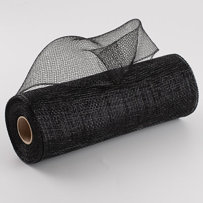 10" Poly Deco Mesh: Black