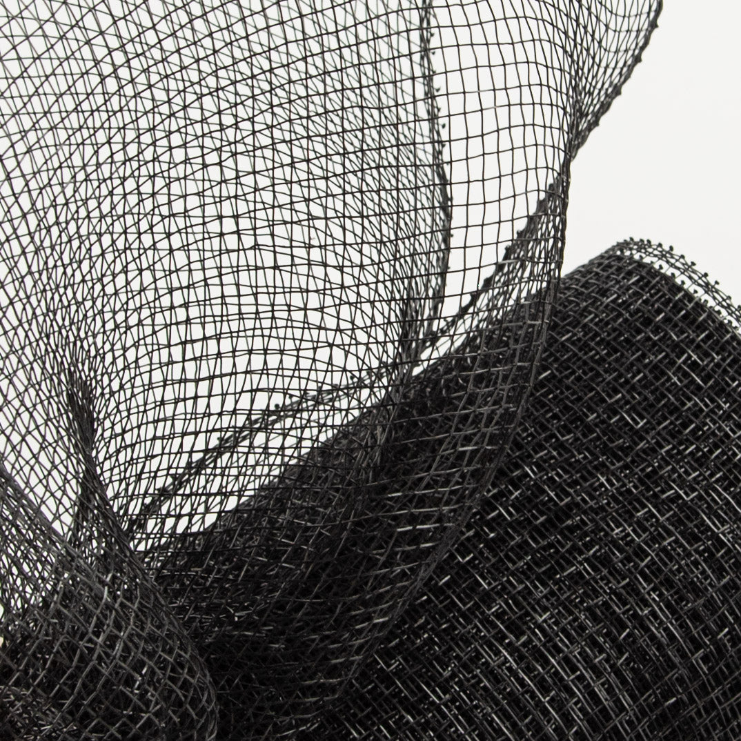10" Poly Deco Mesh: Black