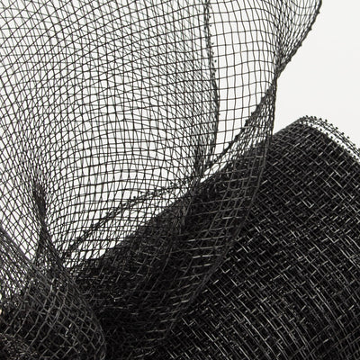 10" Poly Deco Mesh: Black