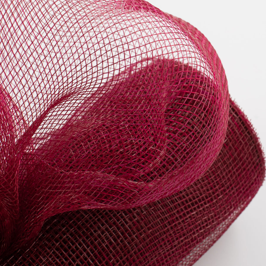 10" Poly Deco Mesh: Burgundy